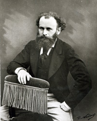 Portrait of Edouard Manet (1832-83) by Paul Nadar